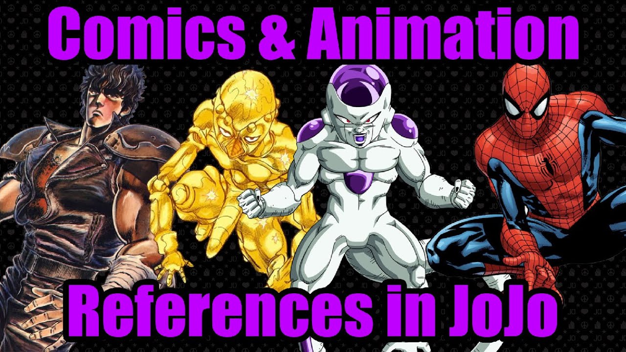Comics & Animation References in JoJo