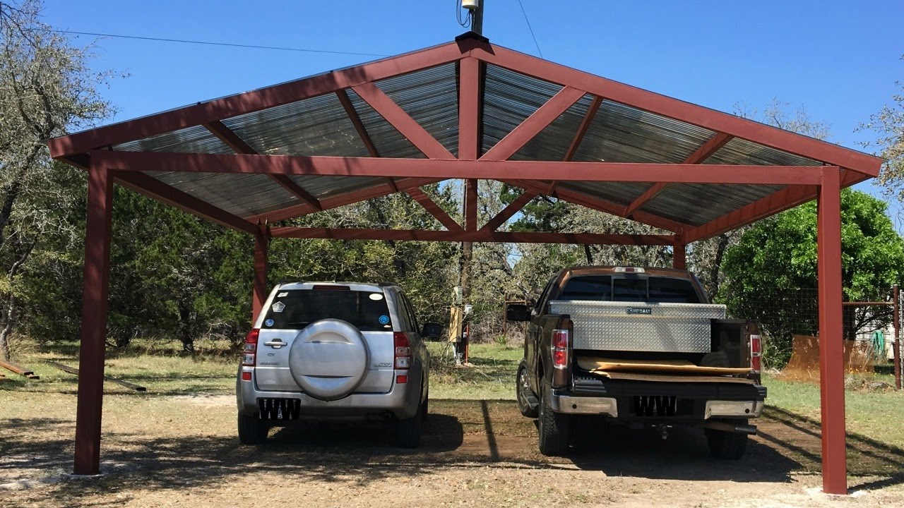 Building a Metal Carport - Part 2