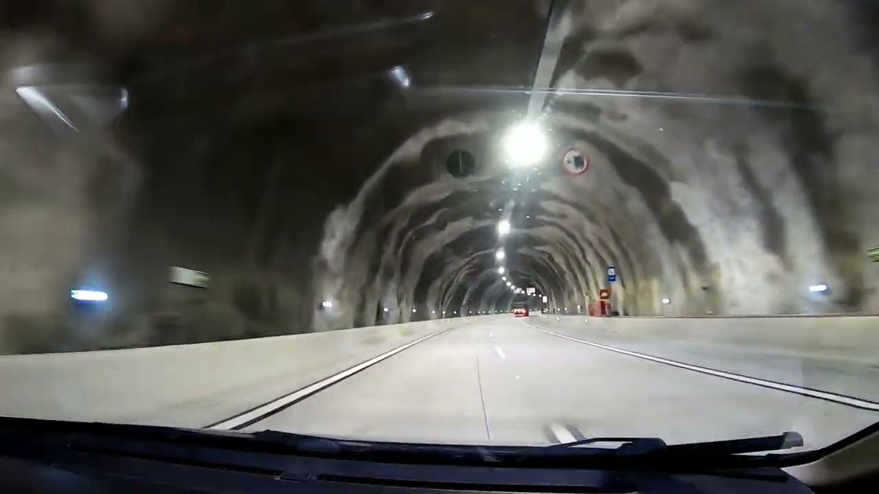 Nova Tamoios Ubatuba SP sem cortes o túnel é enorme 😲😲