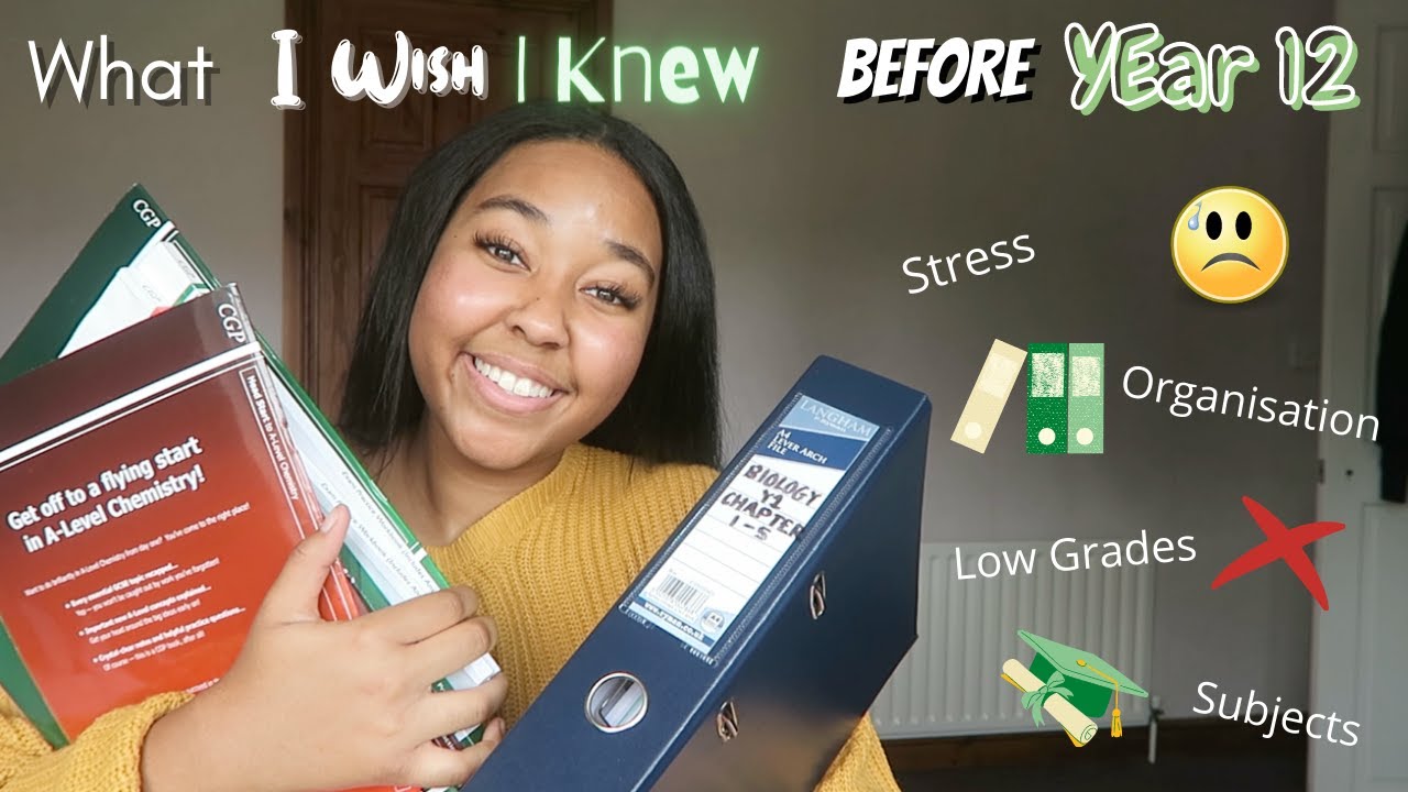 WHAT I WISH I KNEW BEFORE YEAR 12 ADVICE | Sixth Form Advice