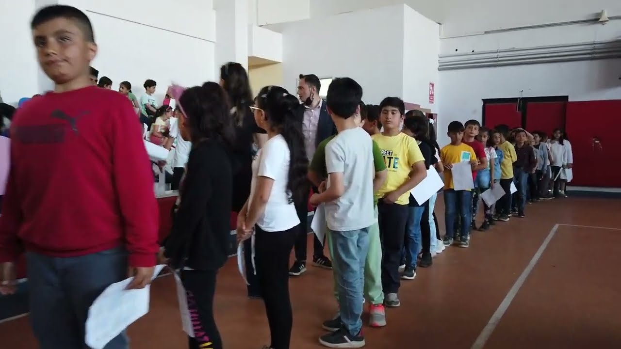 Tufanbeyli’deki öğrencilere sportif yetenek taraması yapıldı.