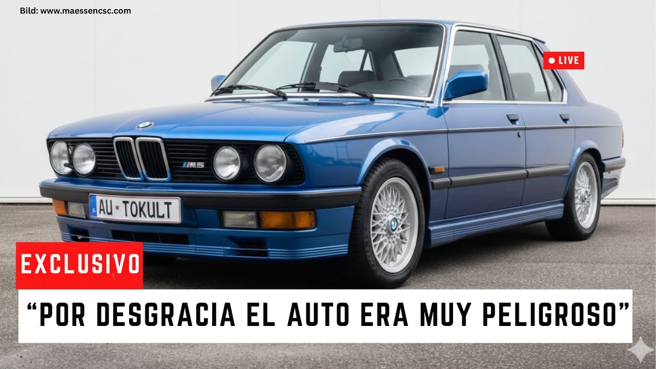 Lo que REALMENTE pasó con el BMW E28 M5