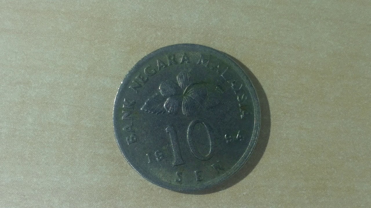 Duit syiling /Malaysian coins 10cent 1994 that will be expensive in the future