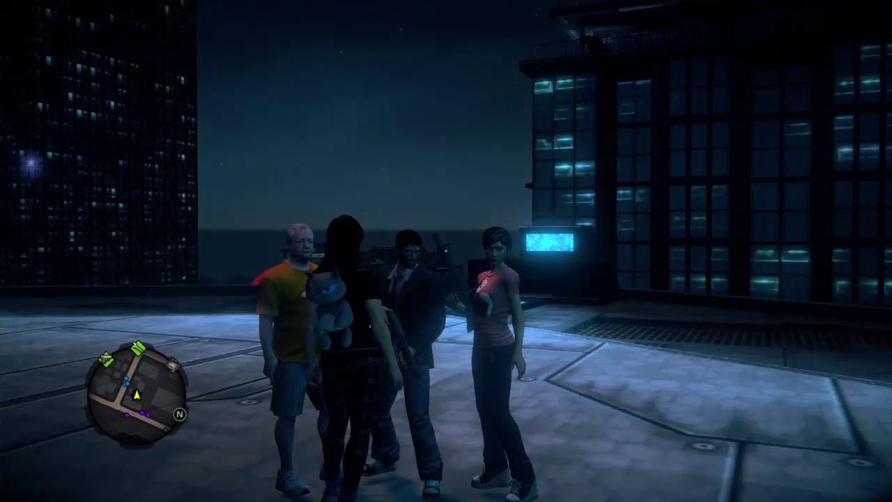 Saints Row IV:- Ashly and Anthony Burch breaking the Forth Wall - Part 1.