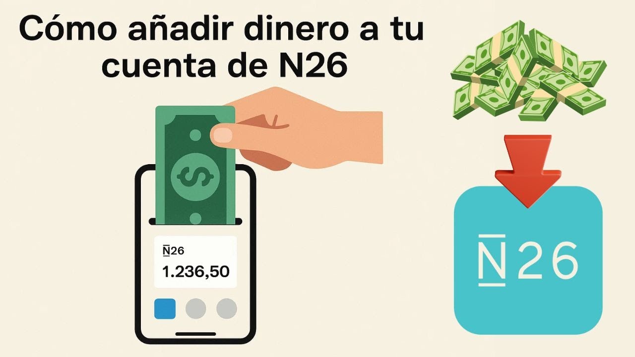 C&oacute;mo A&ntilde;adir Dinero a N26 &ndash; Todas las Formas Explicadas (2025) 💶