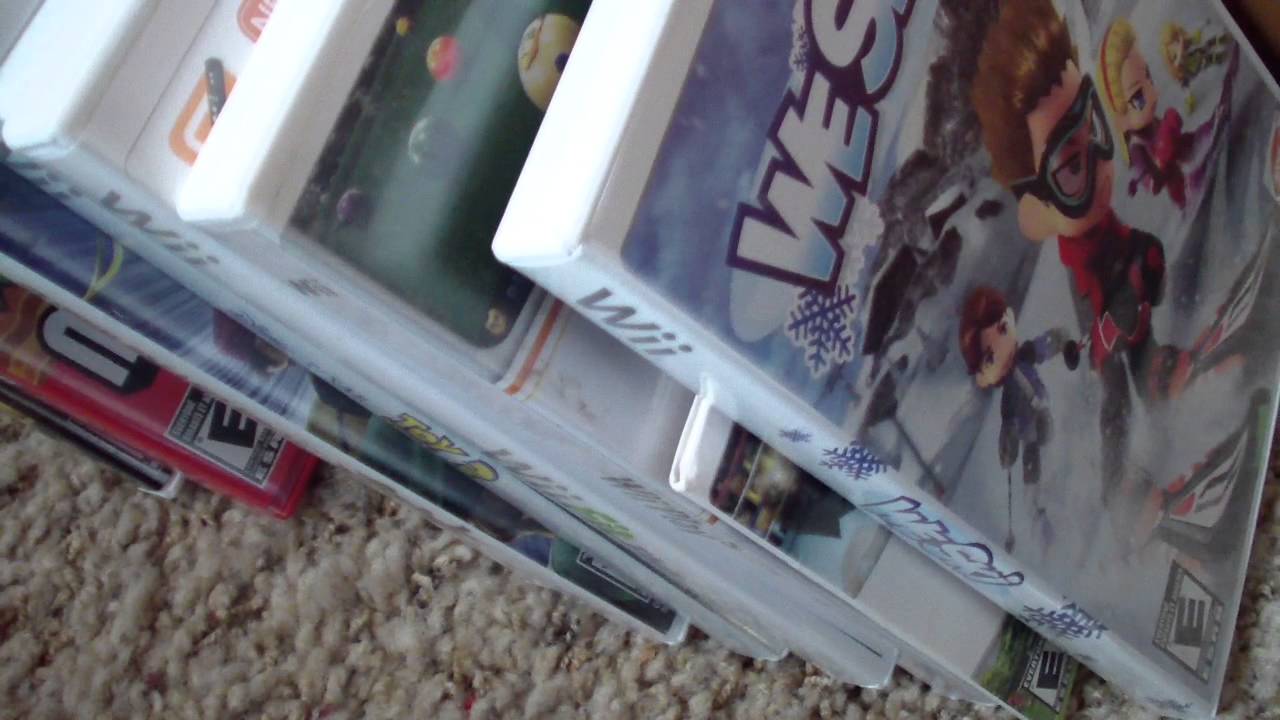 My nintendo wii collection part 1