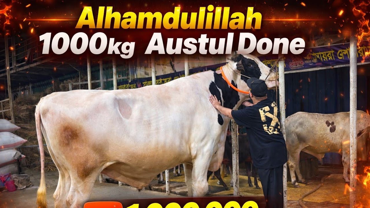 Alhamdulillah 1000kg Austal Done | Shamaira Agro | Qurbani Fest 2026 | Wasi Vlogs