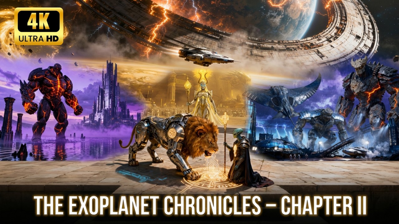 The Exoplanet Chronicles – Chapter II: Titans, Machines & Forgotten Empires | Epic Sci-Fi Short Film