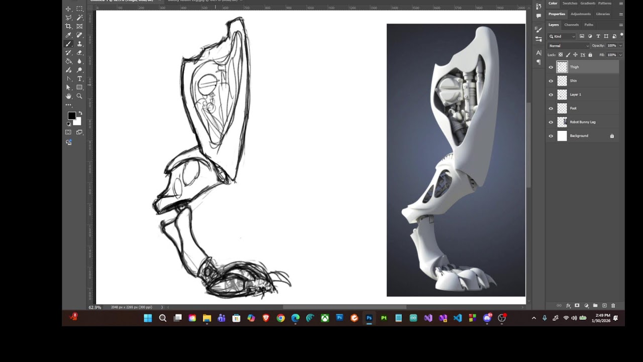 Drawing in Photoshop