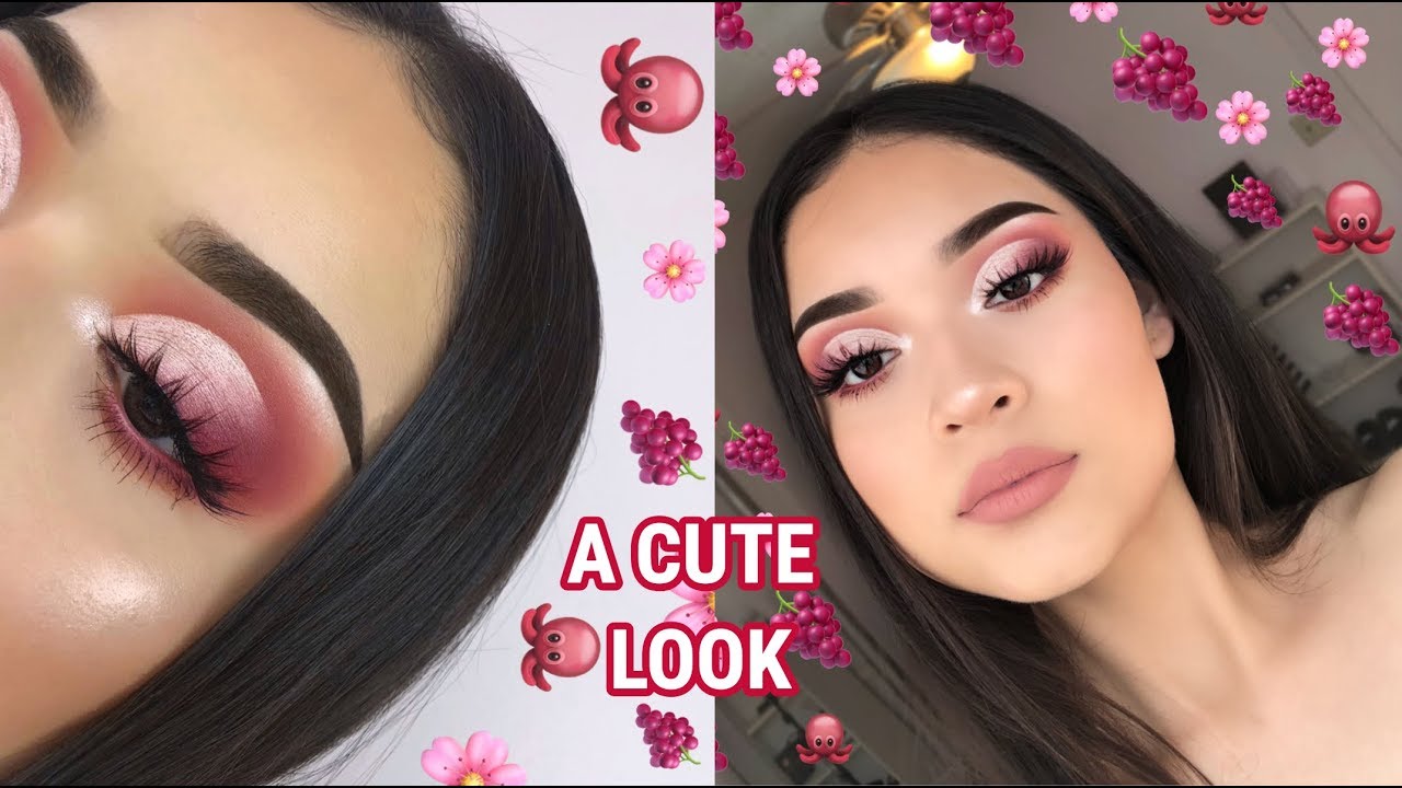 A Cute Cranberry Cut Crease Tutorial