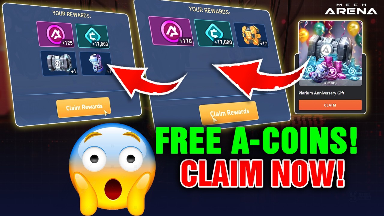 FREE A-Coins! New Promo Code + Gift Pack (Only 2 Days Left) | Mech Arena