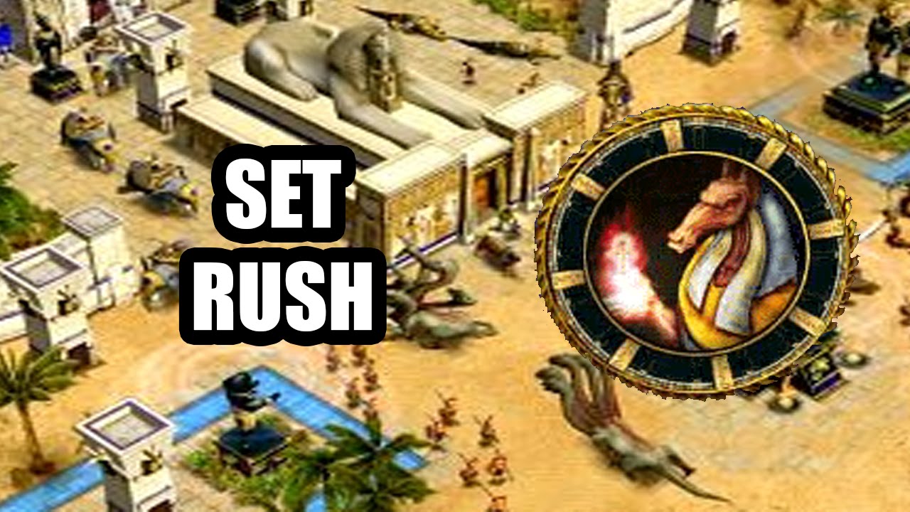 AOM: Set Rush, Villager Rush.