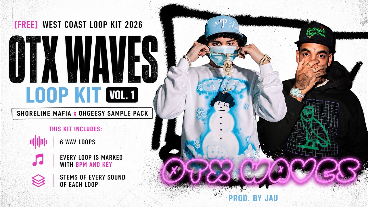 [FREE] Shoreline Mafia Loop Kit | West Coast Loop Kit 2023 ''OTX WAVES'' Sample Pack