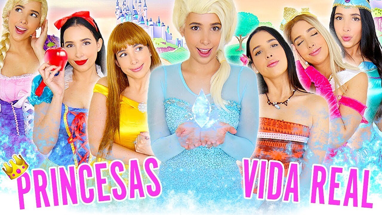 🌈 PRINCESAS EN LA VIDA REAL! 👸🏻 | Mariale