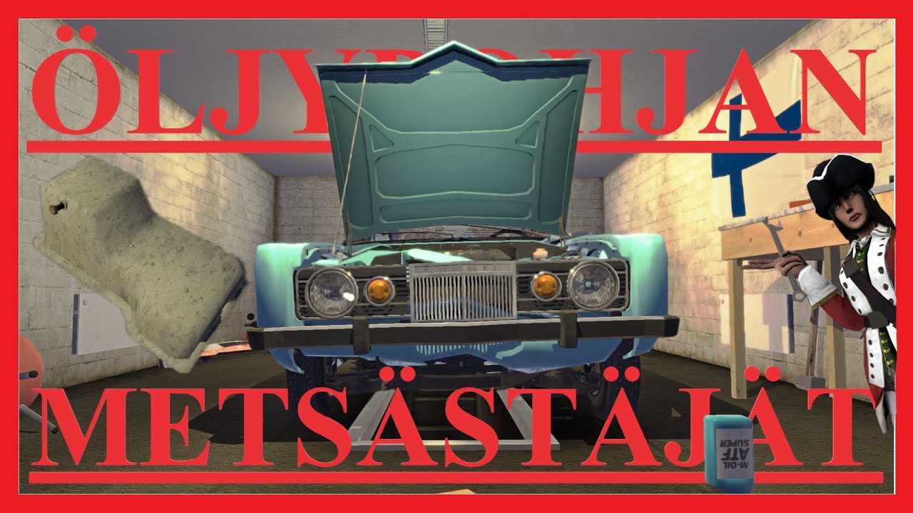 PunaStream - ÖLJYPOHJAN METSÄSTÄJÄT - My Winter Car - Suomi