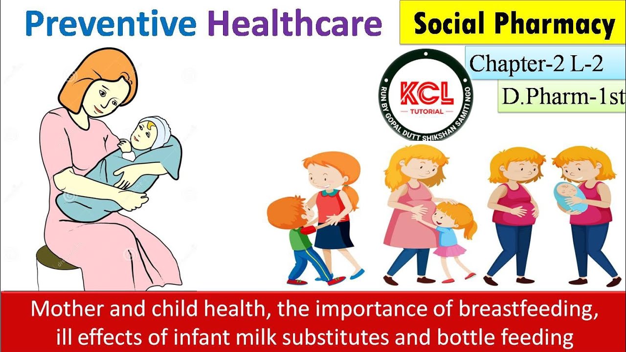 Mother & Child Health , Importance of Breastfeeding for child & Mother L-2 Ch-2 Social Pharmacy D.ph