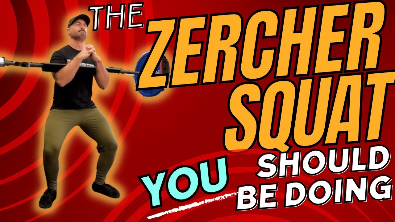 The Zercher Squat made better by AbMat | Why you should use the Zercher Pad & do quad-dominant lifts