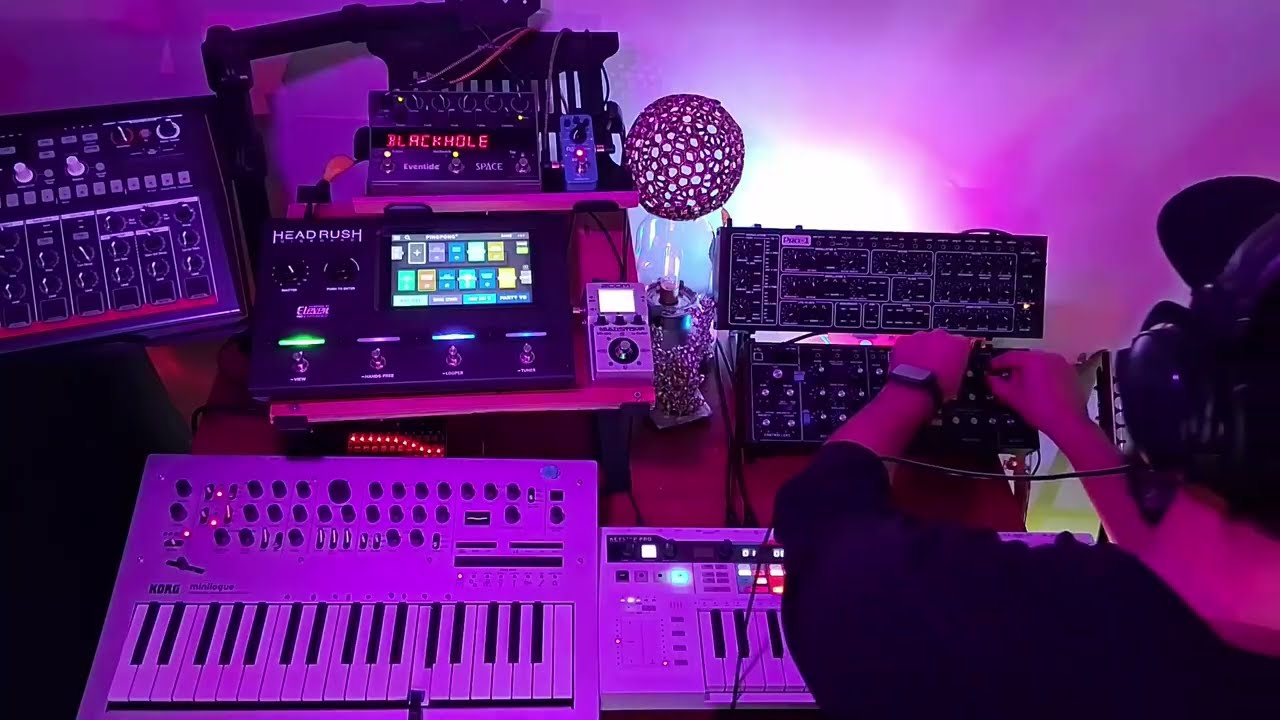 Live analog synth jam | Behringer Model D, Pro-1 and Korg Minilogue