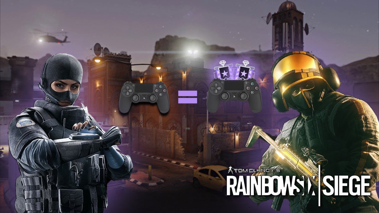 CONTROLLER ESL GO4 & RANKED HIGHLIGHTS - Rainbow Six Siege PS4 Diamond