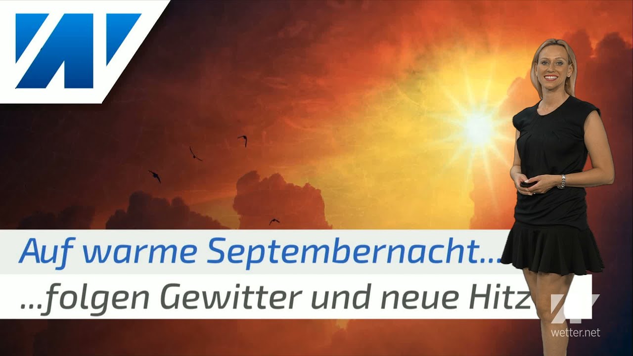 Unwetter nach tropischer Nacht! Wen trifft es? Wer bekommt endlich Regen? (Mod. Kathy Schrey)