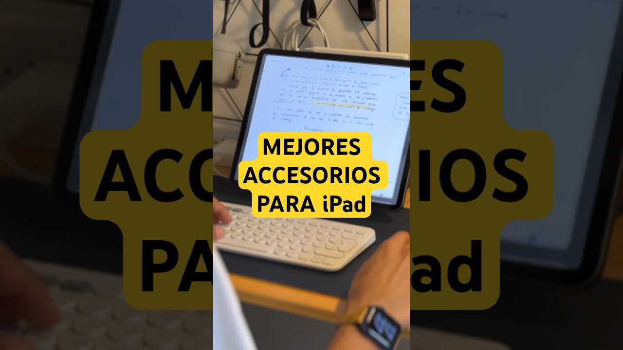 mejores accesorios para tu ipad para sacarle el m&aacute;ximo provecho. #ipad   #accesorios #productividad