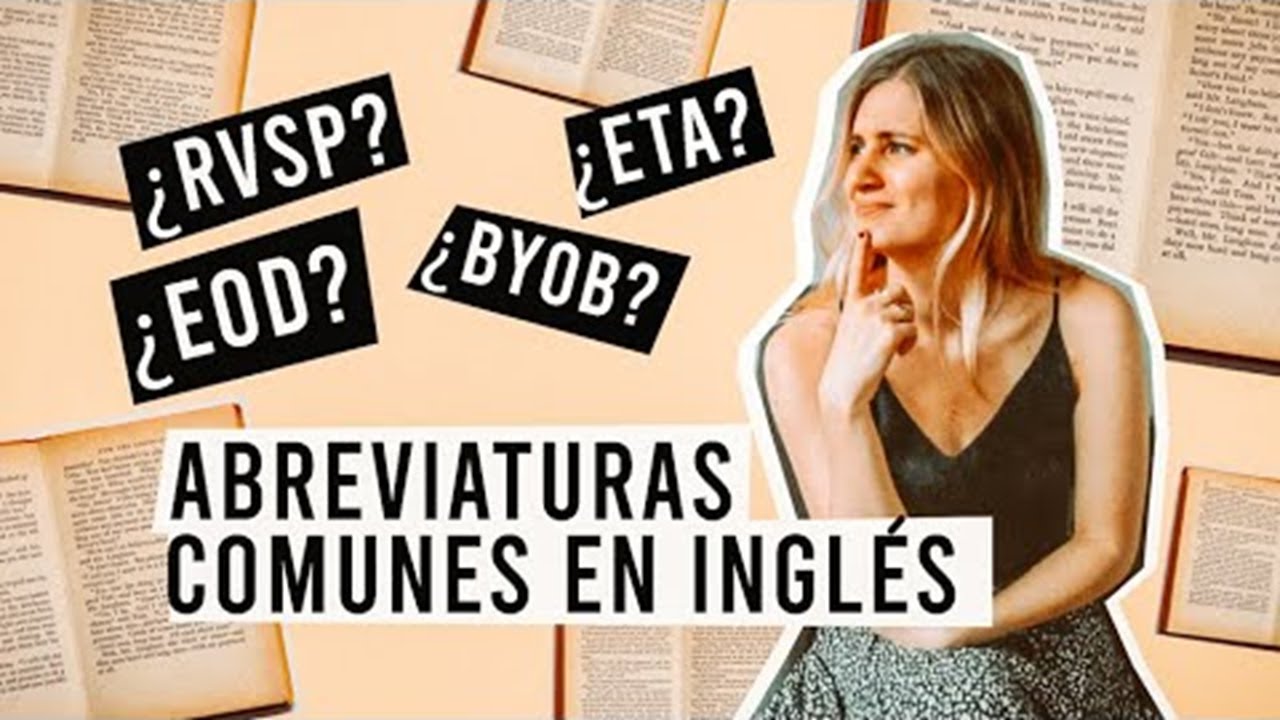 *ALERTA* seguro que NO CONOCES estas (5+1) ABREVIATURAS en INGLÉS 😉 🇺🇸