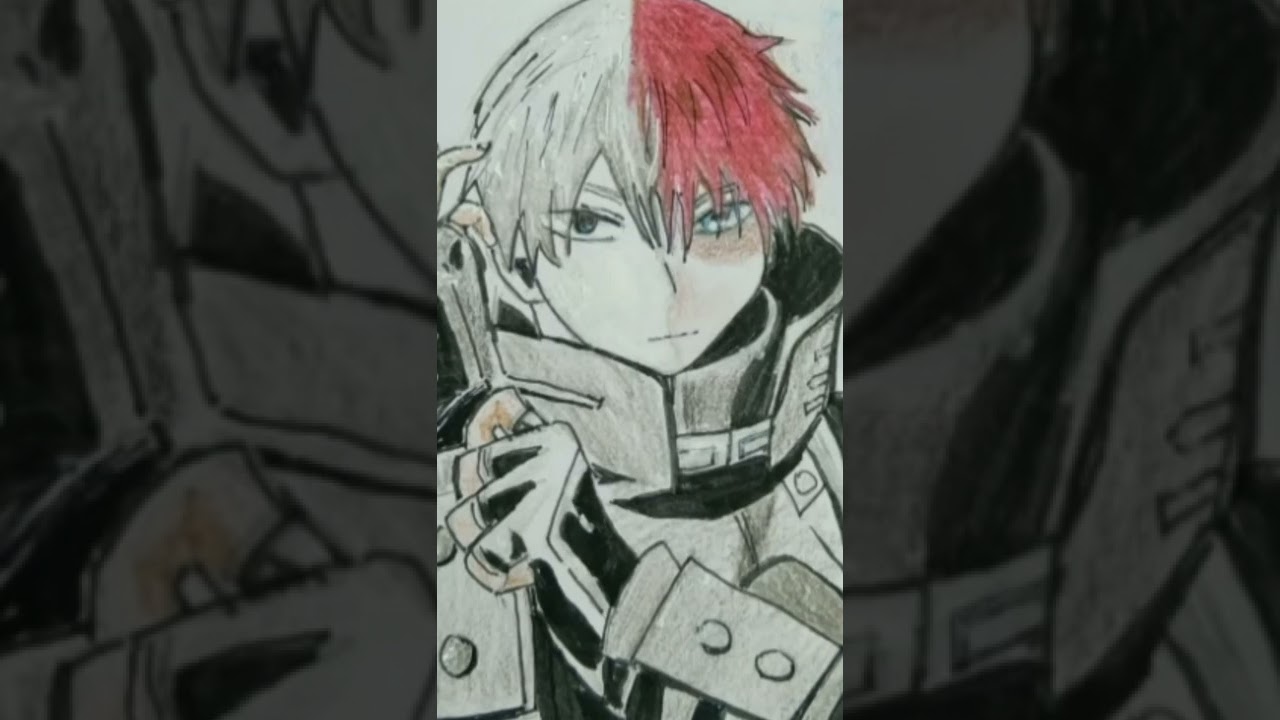 #shototodoroki #easydrawingforbeginners |myheroacademia