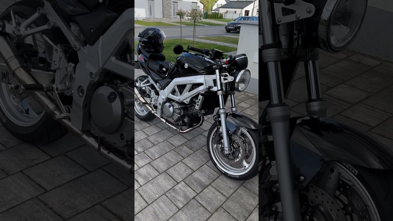 Suzuki SV650N after ride
