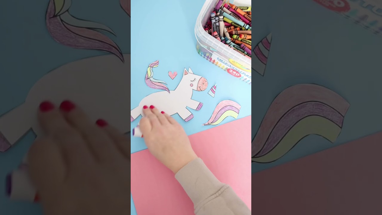 Поделка с единорогом 🦄