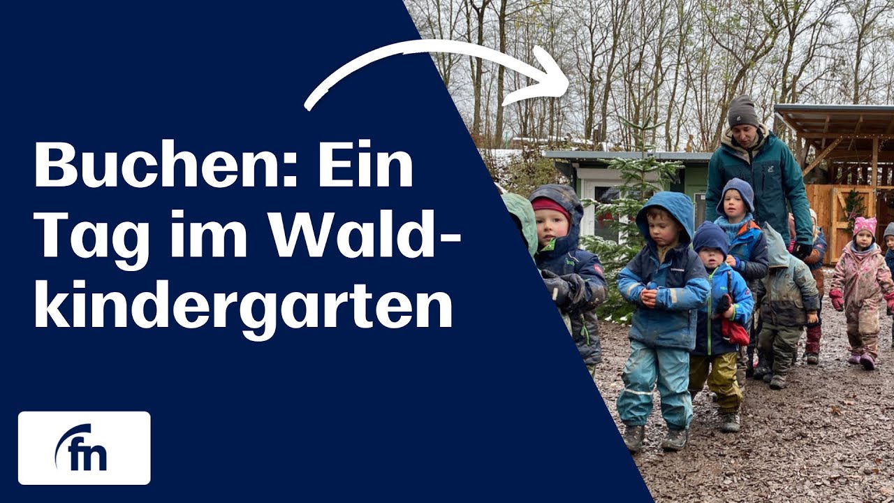 Ein Tag im Waldkindergarten in Buchen - by Fränkische Nachrichten