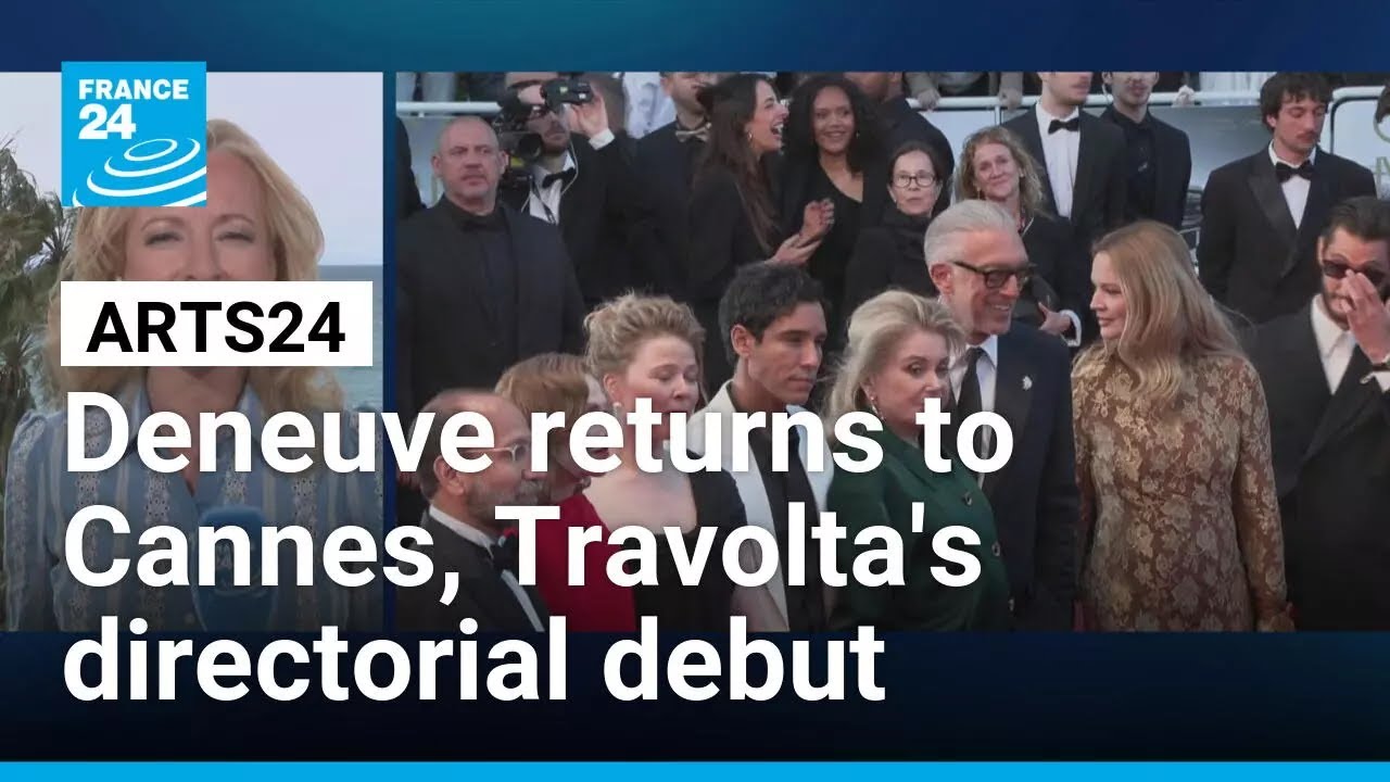 Cannes 2026: New films from Deneuve and Cotillard, Travolta's directorial debut &bull; FRANCE 24