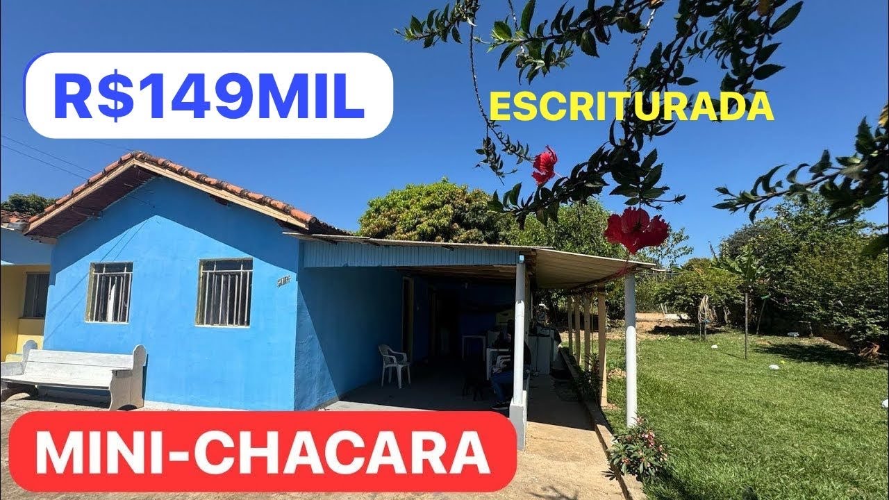 *vendida*CHACRINHA ESCRITURADA EM IBAITI-PR R$149MIL