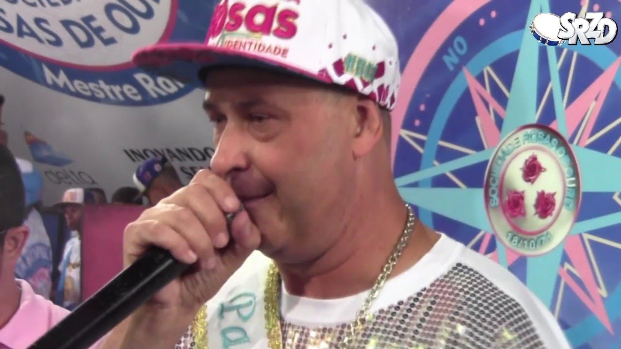 Royce do Cavaco relembra sambas marcantes da Rosas de Ouro