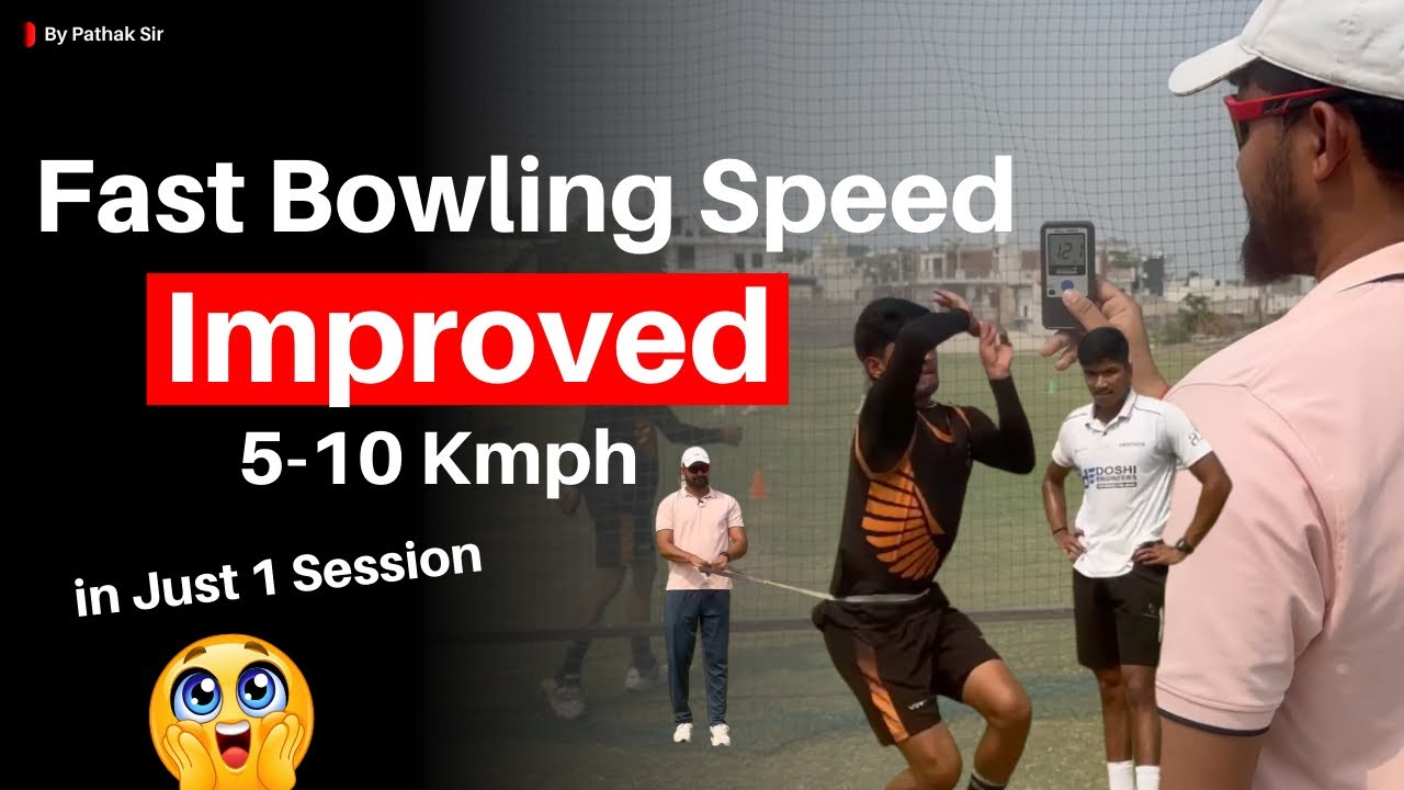 How to Increase Bowling Speed 5–10 Kmph in Just 1 Session | Fast Bowling Tips