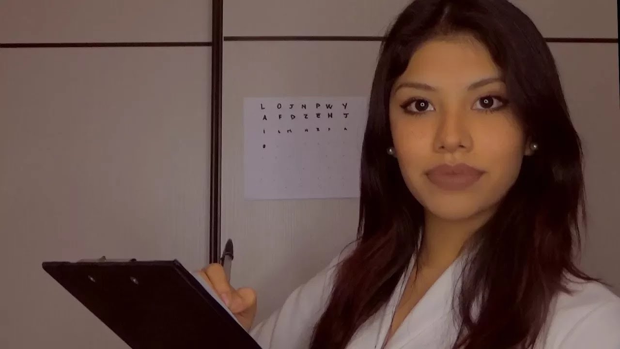 ASMR Español - Medico Roleplay - Examen de la vista 👀