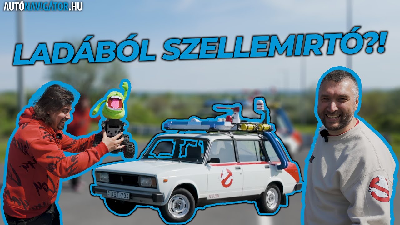 Kocka-Lad&aacute;b&oacute;l &eacute;p&iacute;tett Szellemirt&oacute;k-aut&oacute;? &Iacute;me az ECTO 2104!