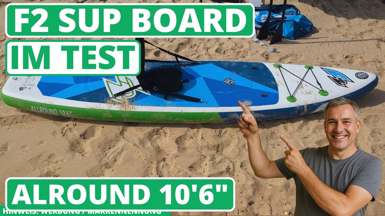 SUP Board von Lidl im Test (F2 Alround 10'6