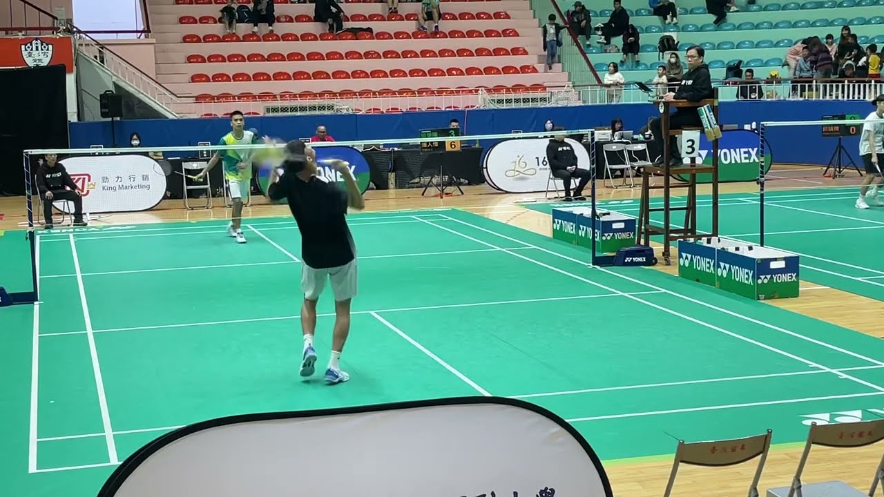 2024 Yonex王者之志盃 公開男單16強 崇實高工 潘人愷 vs 竹山高中 鄧學陽