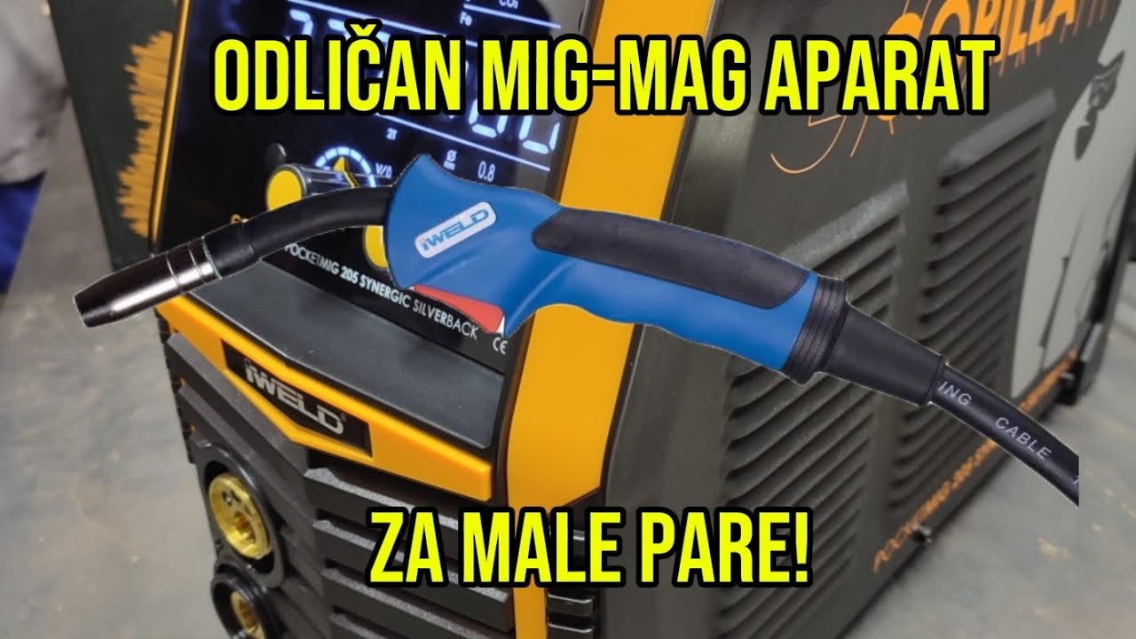 RECENZIJA ZA MIG-MAG APARAT MARKE IWELD! MIŠLJENJE I ISKUSTVA SA OVIM APARATOM!
