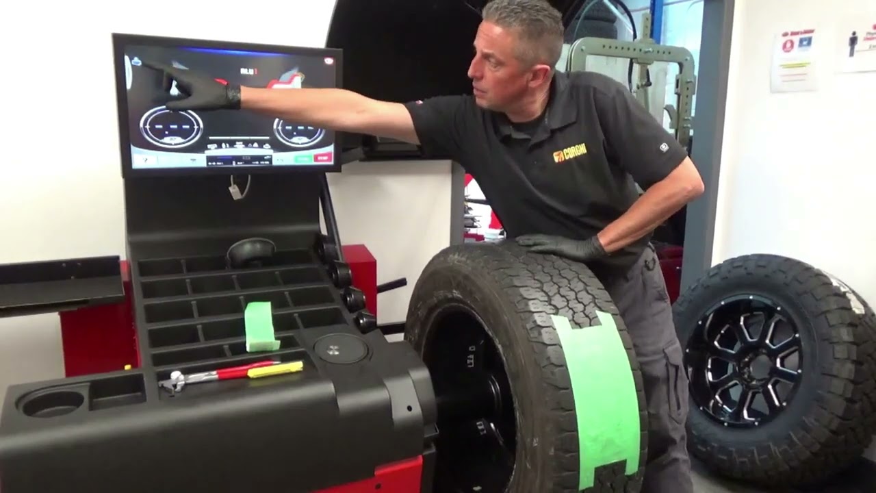 Corghi - EM9780C Diagnostic Overview