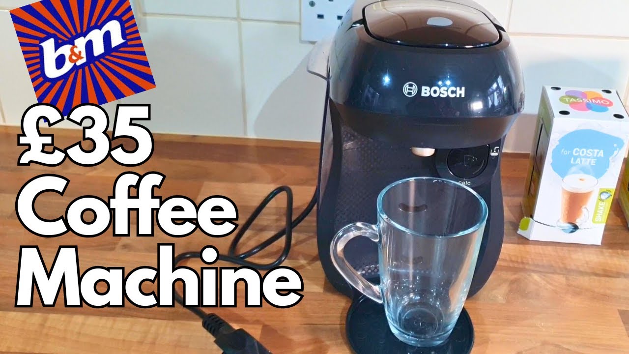My £35 B&M Coffee Machine