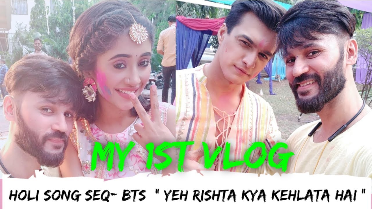 Choreographer Himanshu Gadani -My 1st VLOG Holi song Seq- BTS  