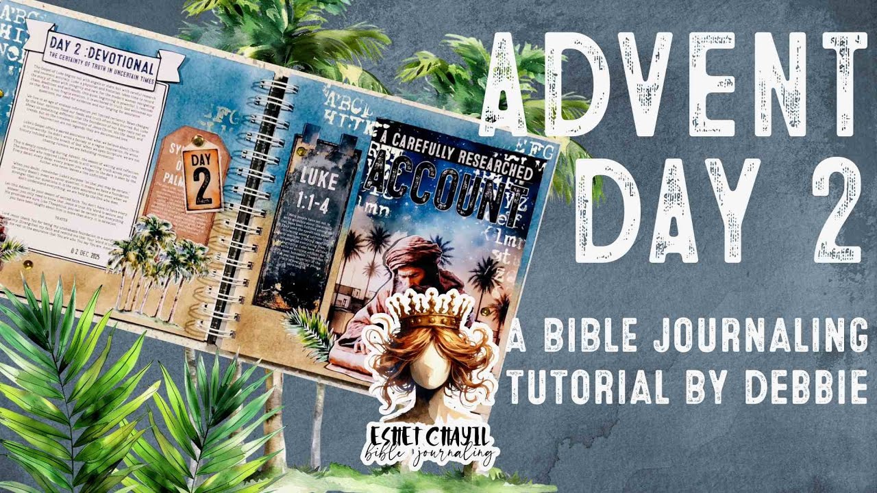 ADVENT BIBLE ART TUTORIAL : DAY 2