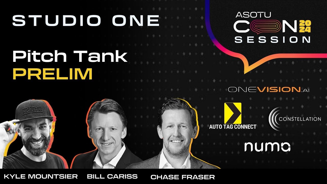 Pitch Tank Prelims - Hosted by Kyle Mountsier | Studio One | ASOTU CON 2024