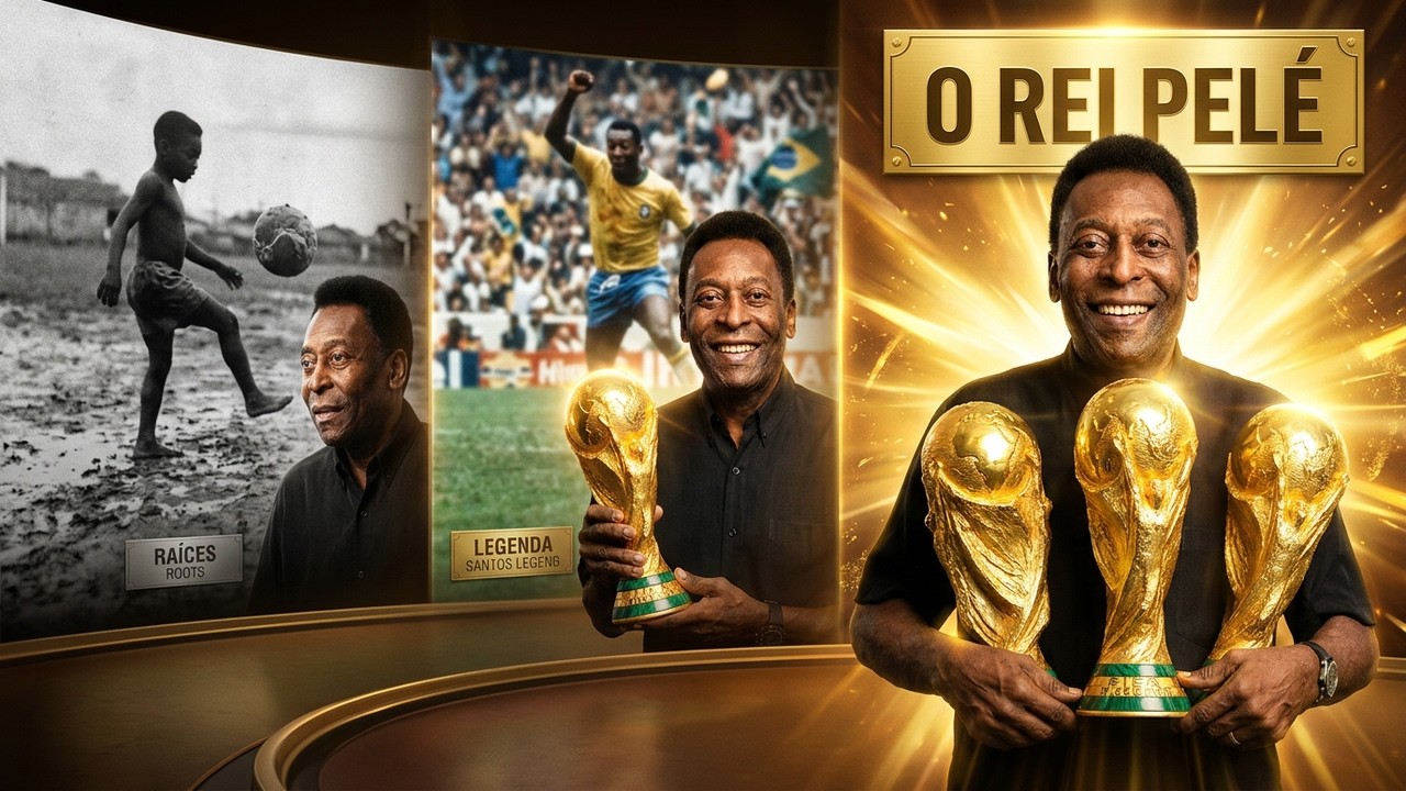 Pelé: El Niño que se Convirtió en el Rey del Fútbol | Documental