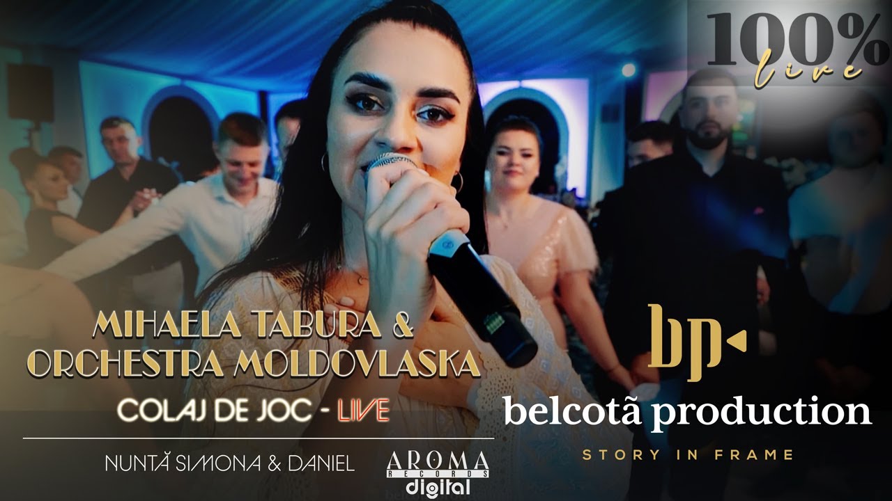 Mihaela Tabura & Orchestra Moldovlaska - Colaj De Joc | Nunta Simona & Daniel