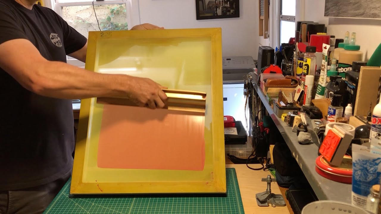 Screen Cleaning and Scoop Coating Emulsion