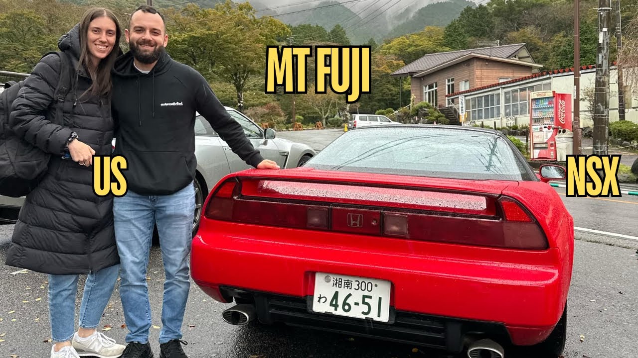 WE FLEW TO JAPAN and DROVE A NSX to MT FUJI - Japan Vlog PT.1