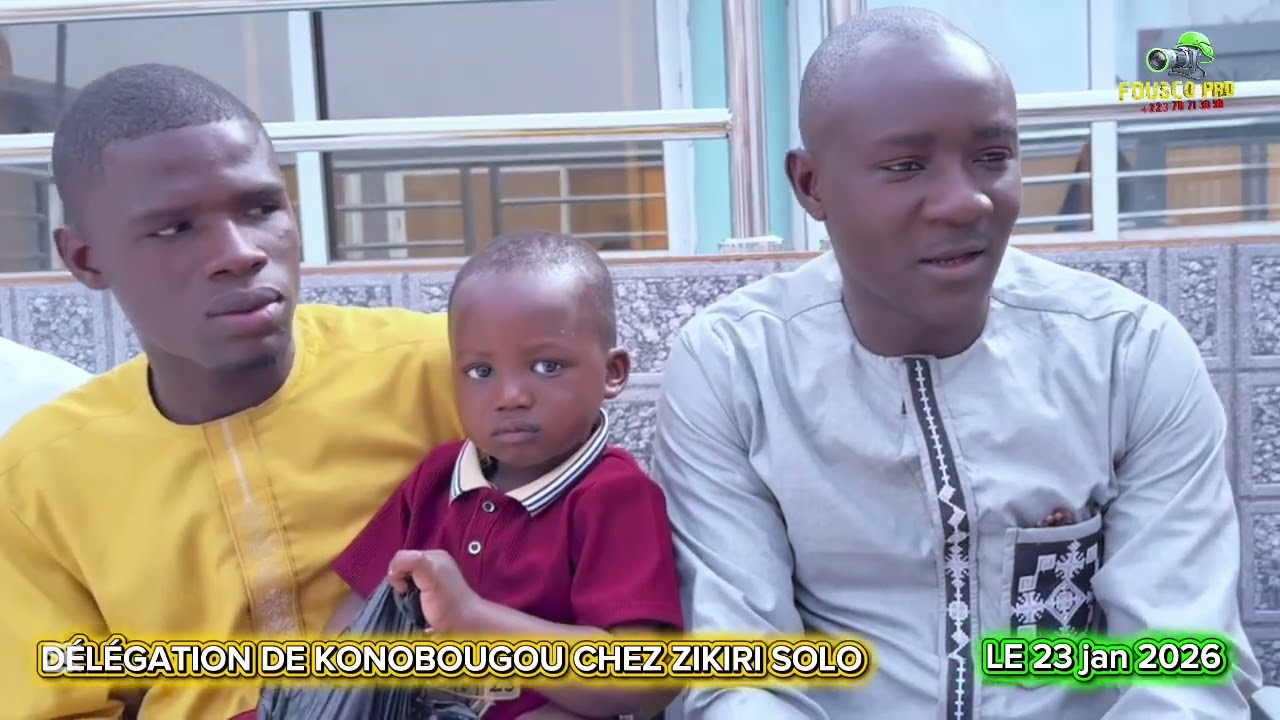 Délégation DE KONOBOUGOU chez ZIKIRI SOLO