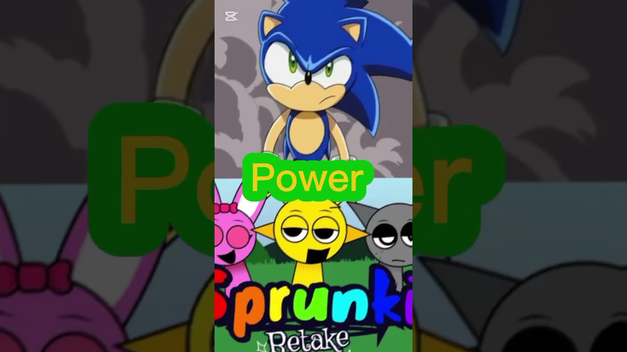 Sonic 🆚 Sprunki #sonicthehedgehog #sprunki #battleedit #Sonicvssprunki #vs